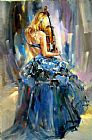 Anna Razumovskaya Dancing With a Violin 1 painting